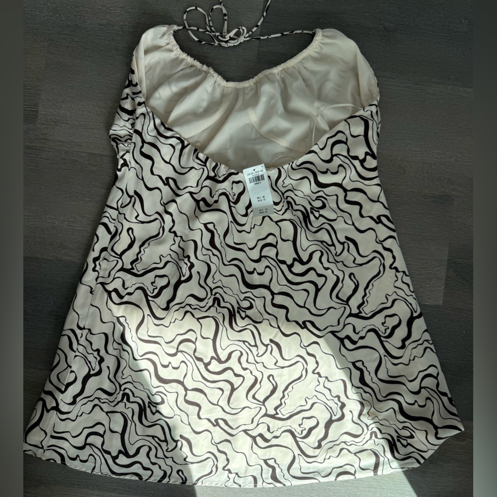 Abercrombie & Fitch Abstract Print Halter Dress - Picture 4 of 4